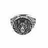 Серебряное кольцо Волк к-695