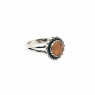 Серебряное кольцо с сердоликом 75801